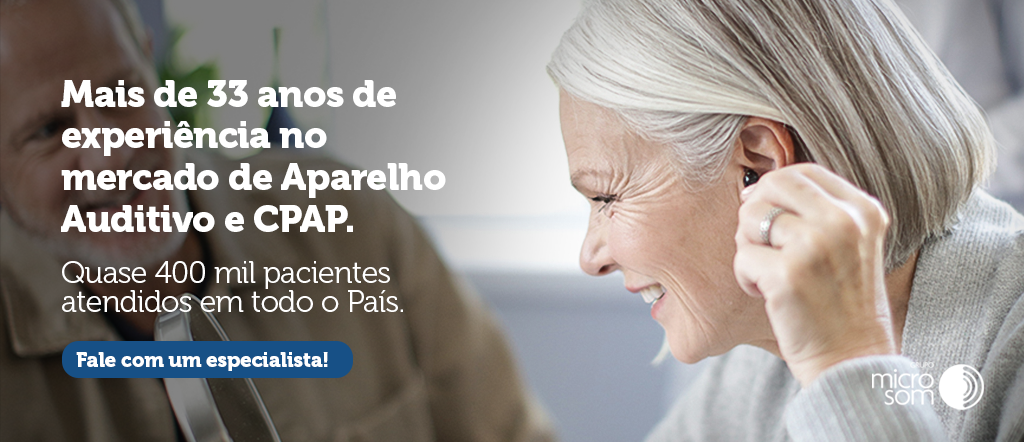 Mais de 33 anos de experiência no mercado de Aparelho Auditivo e CPAP. Quase 400 mil pacientes atendidos em todo o País.